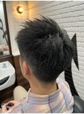 リバースセンターパート/ニュアンスウルフ/ダウンバング/印西市