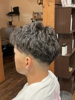 ジーワンヘアー(G1 HAIR)&nbsp;【メンズパーマ】　ソフトツイストスパイラルパーマ