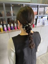 ステレオ ヘアデザイン 安城店(STEREO HAIR DESIGN)&nbsp;結婚式☆ローポニーアレンジ