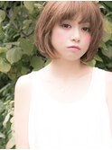 ナチュラルベージュ☆ふわくしゅボブ♪♪