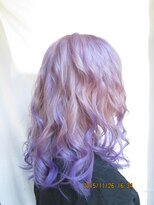 トリックストア(TRICK STORE) 淡いラベンダーアッシュグラデーション