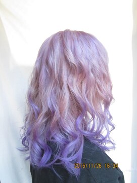 トリックストア(TRICK STORE) 淡いラベンダーアッシュグラデーション