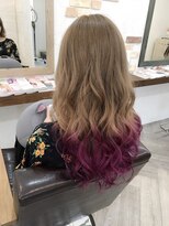 シュパーブ(SUPERBE) ビビッドパープル☆グラデーションカラー