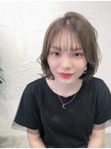 オルチャンボブスタイル