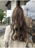 ハイライト×ミルクティーベージュ