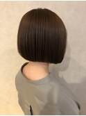 髪質改善×ミニボブ