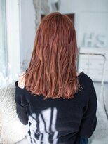 ヘアアンドリラクゼーション シャッセ(Hair&Relaxation SASE)&nbsp;オレンジブラウンミディ