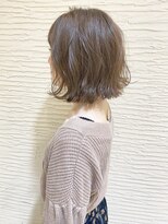 モリオ フロム ロンドン サッポロファクトリー店(morio FROM LONDON)&nbsp;【morio】札幌ボブ　大人かわいいグレージュボブ