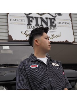 ファイン エンジョウジ(FINE) skinfade×feather up