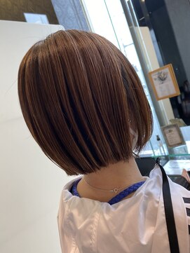 アース 石巻店(HAIR&MAKE EARTH) ぱつっとボブ