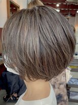 ルーファス 恵比寿 渋谷(Ruufus)&nbsp;白髪染めハイライトマッシュ【Ruufus恵比寿渋谷】3157ｄ