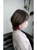 インナーカラー バイオレットピンク