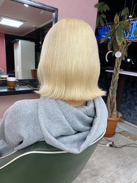 フォース ヘアー(FORCE HAIR) 抜きっぱなしブロンド