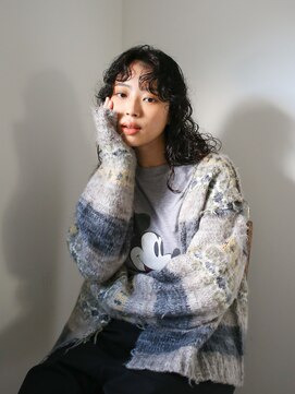 テトヘアー(teto hair) ミディアムパーマ　くるくるパーマ　スパイラルパーマ