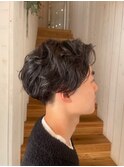 【LINDA 栗山絢】men'sパーマ