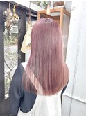 【ハイトーンカラー】淡めピンクベージュ♪