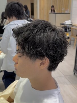 オーバルバイアピッシュ(OVARL by apish) 長さ足りなくても縦落ちパーマ