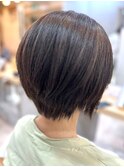 【tetote柴垣のサロンスタイル】大人ハンサムショート
