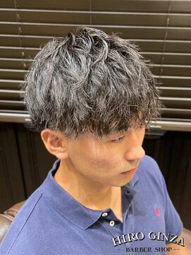 ヒロギンザバーバーショップ 丸の内店(HIRO GINZA BARBER SHOP) ソフトツイストスパイラルパーマ