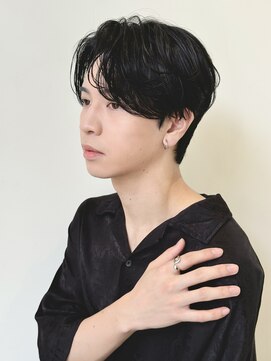 エムスラッシュ 横浜元町店(M.SLASH) ニュアンスパーマ/リバースパーマ/毛流れパーマ/元町