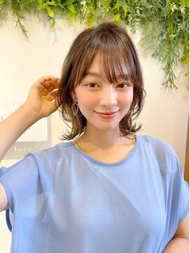 ネイロ 北千住(NeiRo) ♪小顔ショートボブカラー大人ショートボブひし形ショートカット