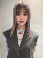 ペレ 梅田(PELE) 黒髪/ボブルフ/ネビージュ/小顔/ワンレン/梅田/髪質改善/前髪