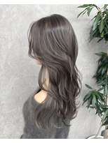 アルドーレフィエロ シンサイバシ(Ardore fiero shinsaibashi) コントラスト極ハイライト☆グレーベージュ