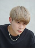 刈り上げツーブロックソフトツイストマッシュショートビジネス