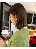 オリーブベージュ と 結べるボブ★
