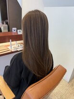 マーリャヘアー(mallia hair)&nbsp;レイヤースタイルレイヤーカットロングレイヤー小顔スタイル