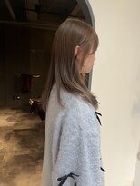 エハプラスマウナ(Eha+MAUNA)&nbsp;ブリーチなしダブルカラーで作るベージュ