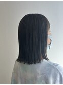 【堀田奈穂】切りっぱなしボブ/マットカラー/髪質改善ストレート