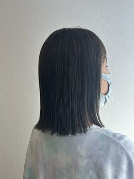 ランプヘアーデザイン(LAMP HAIR DESIGN) 【堀田奈穂】切りっぱなしボブ/マットカラー/髪質改善ストレート