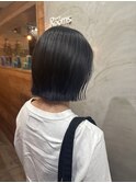 【イマイケ】ボブ/ブルーブラック