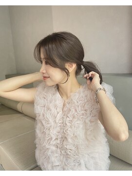 オーラ オモテサンドウ(Aura omotesando) 肌映えカラー×似合わせレイヤーカット