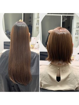 エレノア 梅田 大阪駅前第4ビル店(Eleanor) 外はねボブスタイル