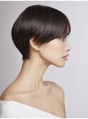 ☆オリーブグレーココアベージュ小顔クラゲヘアー/黒髪/髪質改善