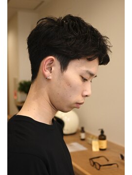 ブラウン バイ イフ 福島(BROWN by if) ショートニュアンスパーマ