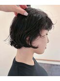 ボブパーマ・ニュアンスパーマ・くせ毛風パーマ