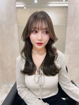 ミヨン なんば店(miyon) 【miyon】韓国レイヤーカット×暗髪カラー×髪質改善