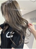 ブリーチなしベージュ