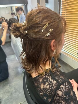 エクファ ヘア シェリル 草津 南草津店(ex-fa hair cherir) ミディアムヘア/暗めカラー/グランマッシュ/大津/瀬田