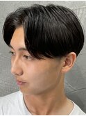 【メンズ】ニュアンスセンターパート 刈り上げ ツーブロック