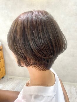 ハナビ(hanabi)の写真/一人一人に合った髪質と髪型に☆秘密はスコープを使った毛髪&骨格診断とカット技術の高さに!!