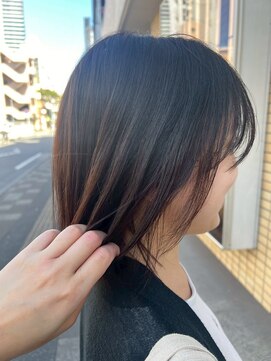 ブリックバイブレイス 千葉 千葉中央(brick by brace) 千葉駅/オリーブグレー/小顔/ココアベージュ