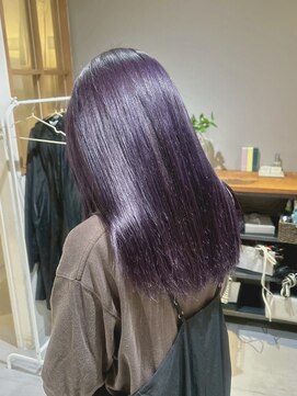 マッシュ グランバーズ 布施(MASHU GRANDVASE) 【東大阪布施】ダブルカラーで鮮やかバイオレットカラー