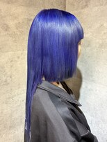 キャラ シャローネ 池袋(Chara Chalone)&nbsp;ブルーラベンダーカラー/ウルフスタイル【池袋東口】