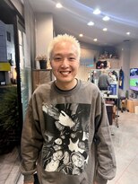 ダニーコウベ(Danny kobe) 金髪坊主