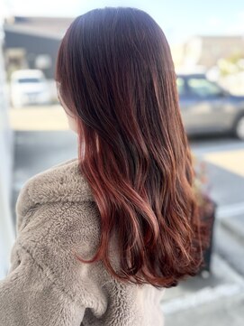 ヒビカ(HIBIKA) カシスピンク　インナーカラー