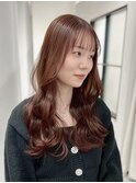 ふわっと可愛い◎暖色レイヤースタイル【天王寺/あべの】